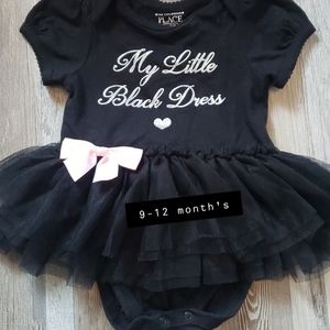 Baby Girl Black Dress
